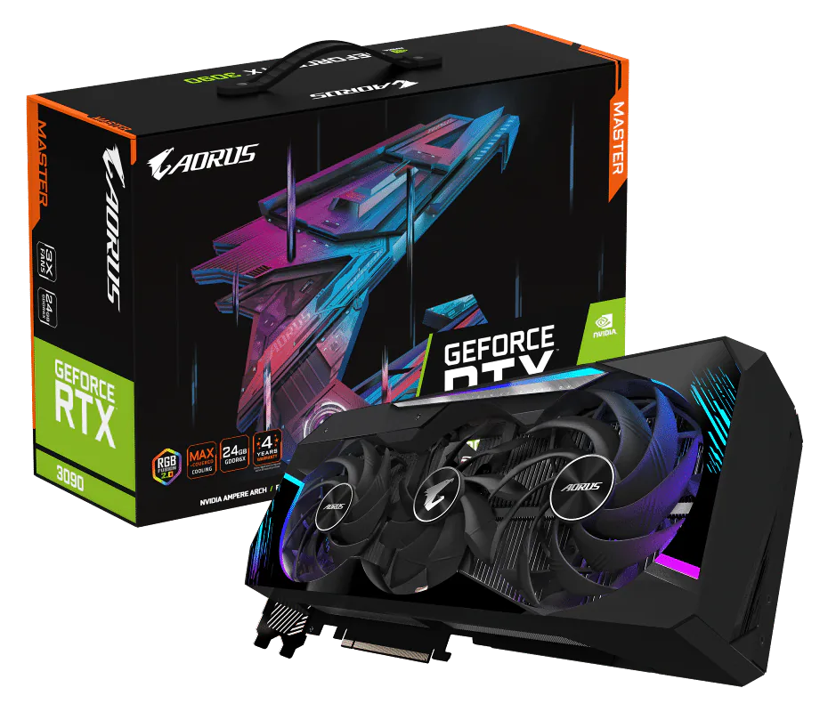 GIGABYTE ra mắt dòng card đồ họa AORUS GeForce RTX 30