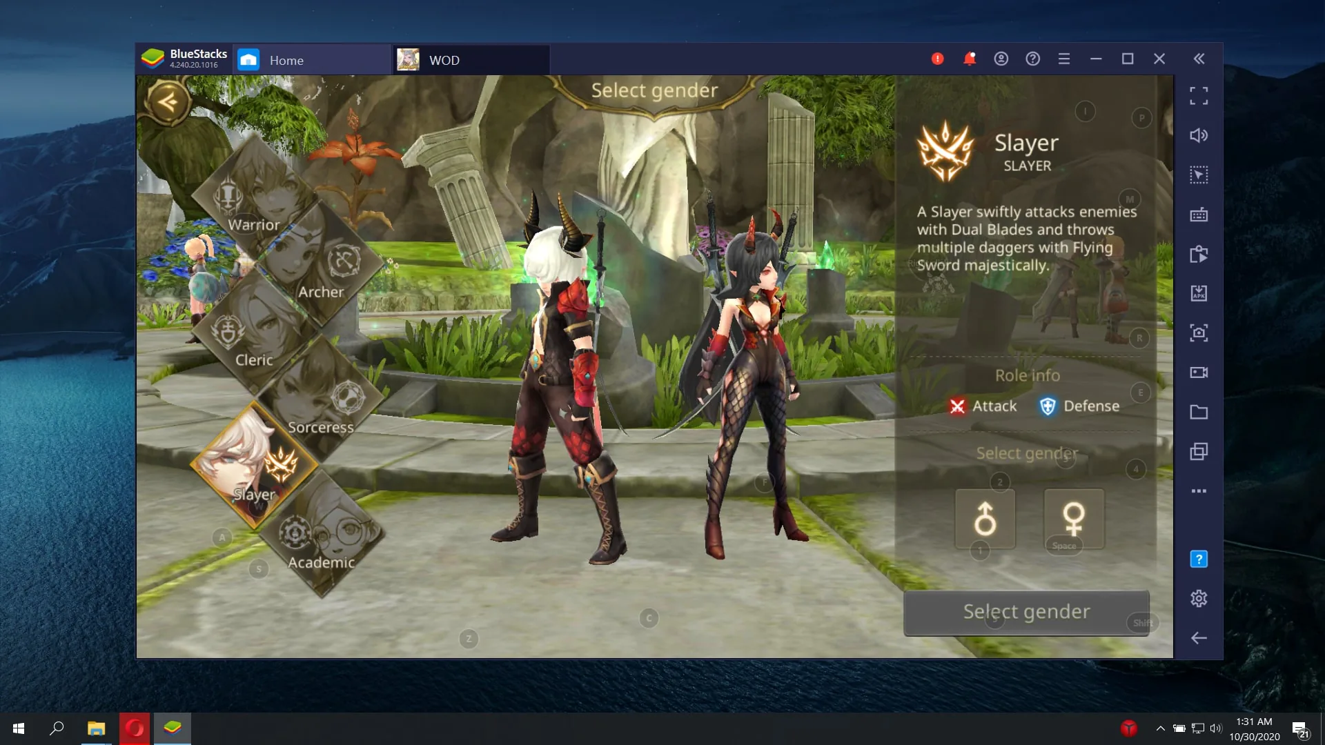 World of Dragon Nest trên BlueStacks