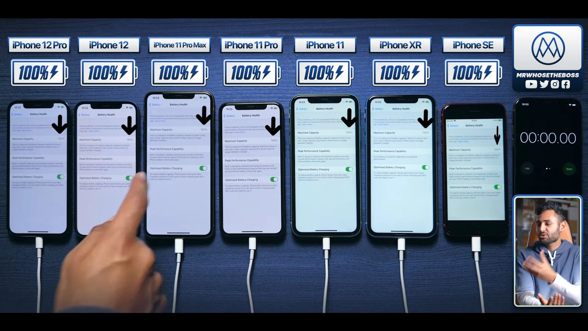 thử nghiệm pin iPhone 12