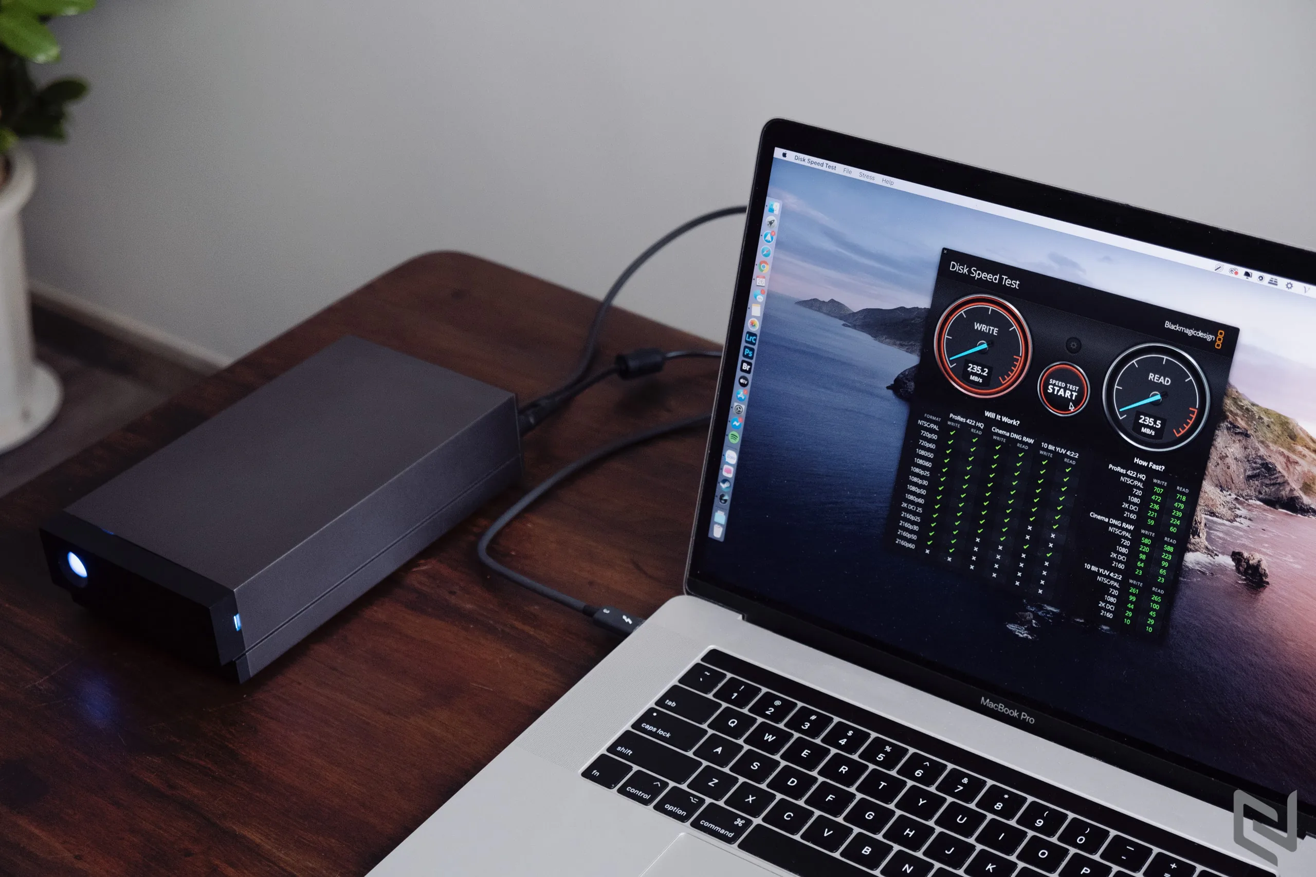 Lacie 1big Dock Thunderbolt 3 4TB HDD - Giải pháp lưu trữ dung lượng cao, tốc độ nhanh cho dân làm phim
