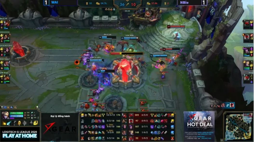 Puppies Esports cùng We Are Impostors giành chức vô địch trị giá 23,000,000 VND tại giải đấu Logitech G League Play at home