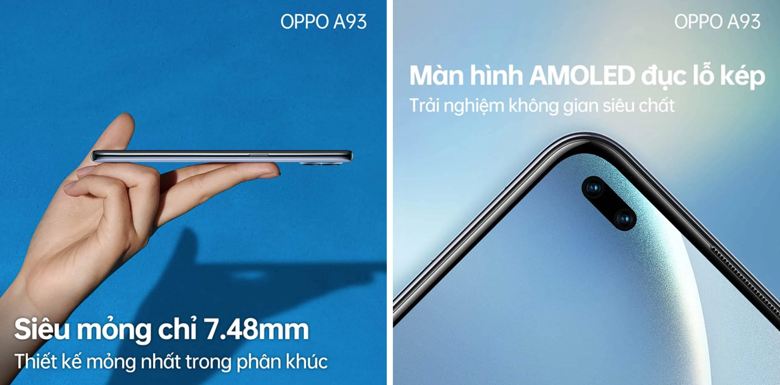 OPPO A93 chính thức lên kệ tại Việt Nam: Công nghệ chụp ảnh chân dung AI, thiết kế mỏng nhẹ cực đẹp cùng hiệu năng ấn tượng