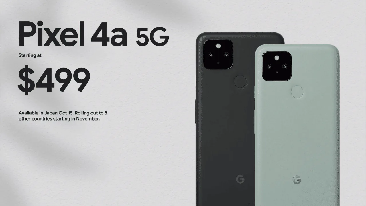 Google Pixel 4a 5G