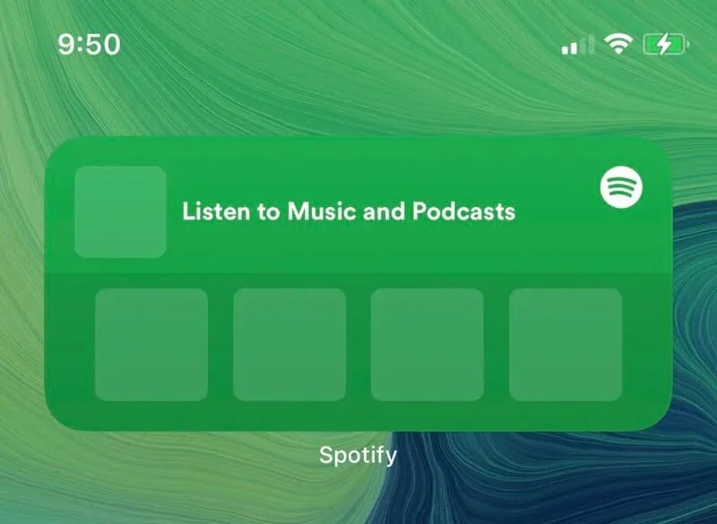 Spotify đang phát triển tiện ích widget trên iOS 14 trong bản beta mới nhất của mình