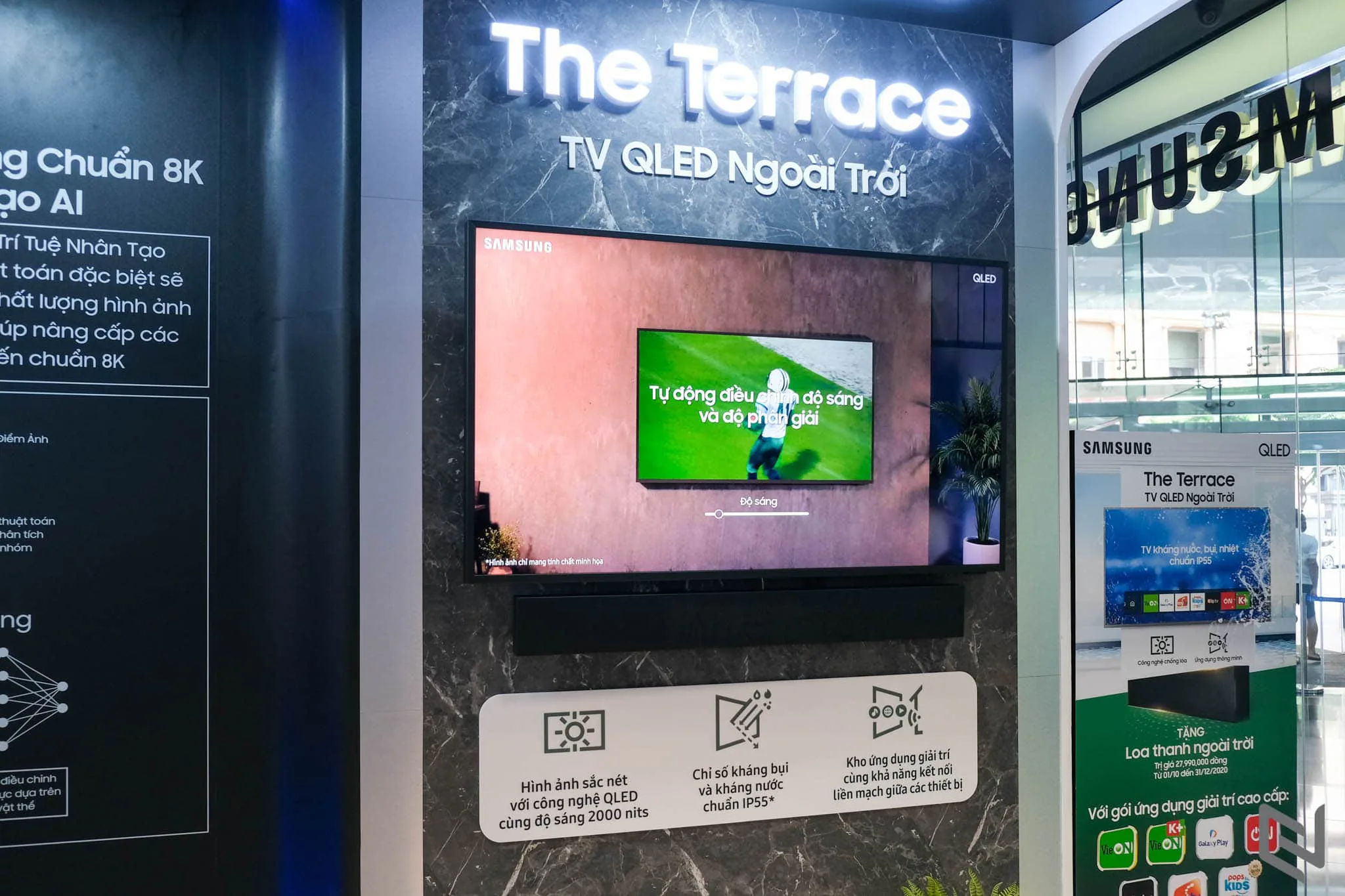 Workshop trải nghiệm TV Samsung QLED ngoài trời The Terrace