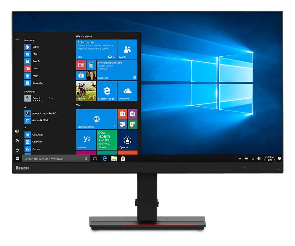 Lenovo ra mắt loạt màn hình cao cấp dành cho người dùng chuyên nghiệp