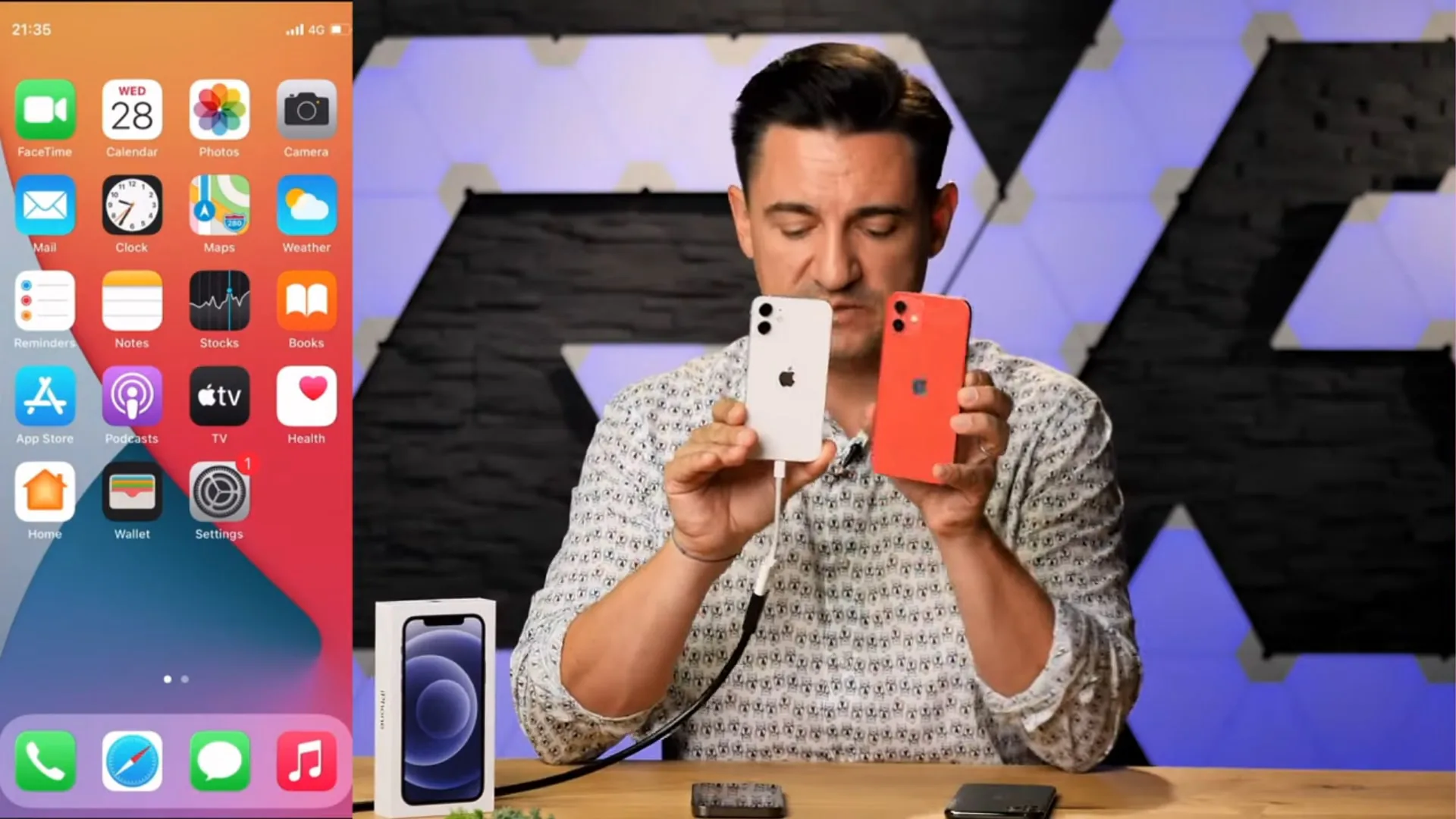Video trên tay iPhone 12 Mini đầu tiên cho thấy thiết bị rất nhỏ và dễ thương