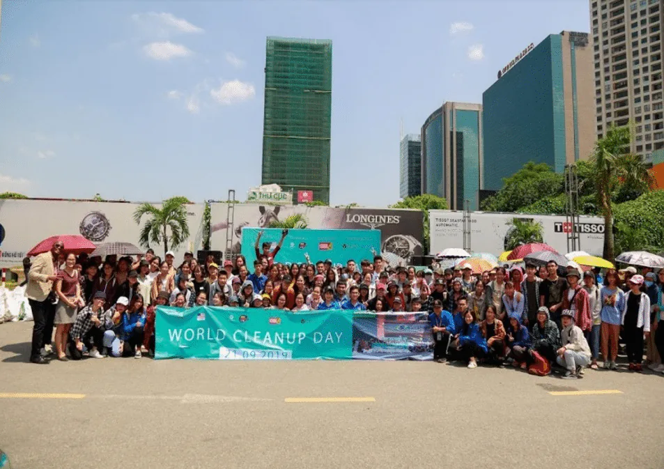 Canon đồng hành cùng chiến dịch World Cleanup Day 2020 tại Hà Nội