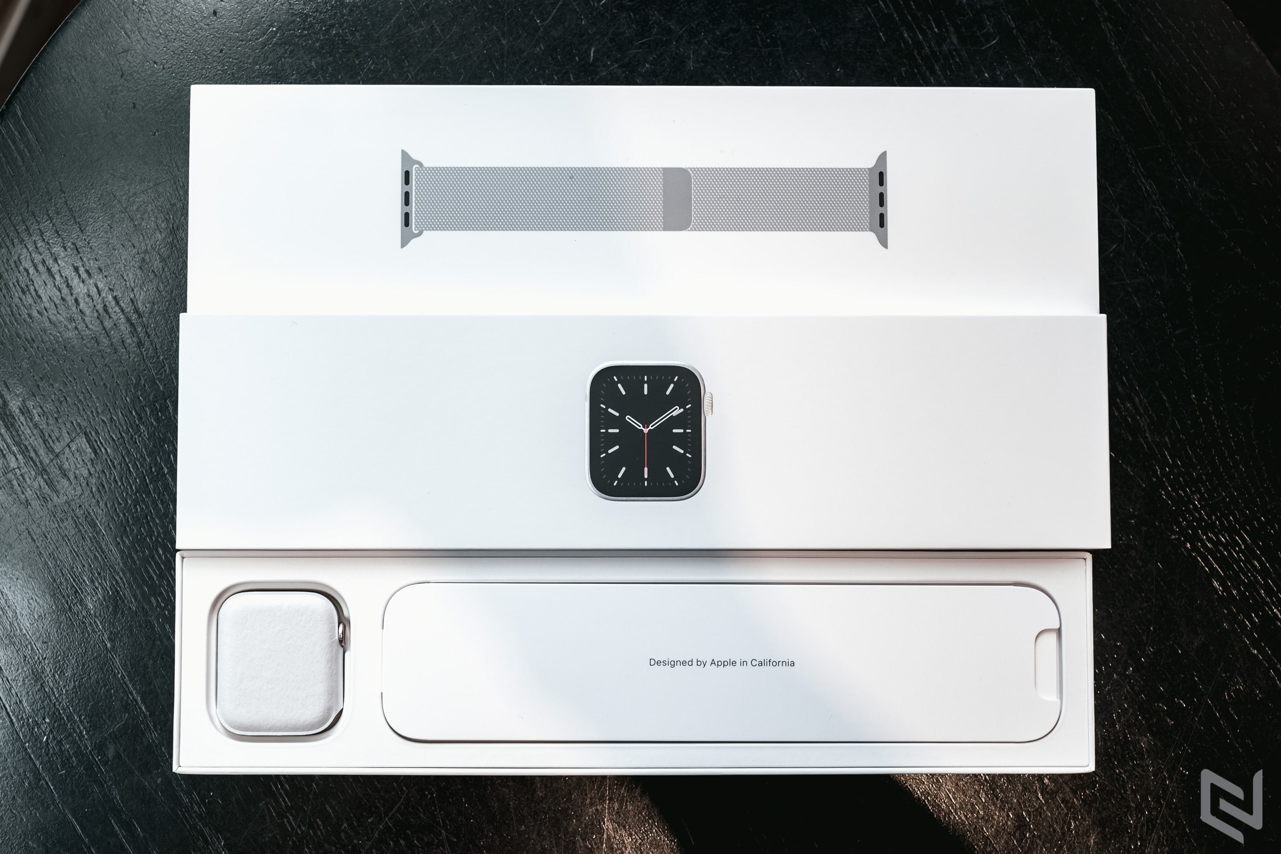 Mở hộp Apple Watch Series 6 GPS + Cellular 44mm viền thép chính hãng