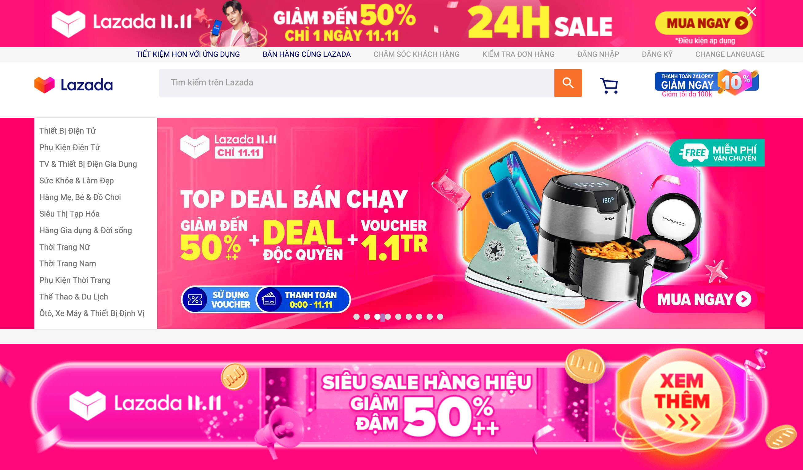 Lazada lập kỷ lục mới tại Lễ hội mua sắm 11.11 – Sale To Toàn Sàn