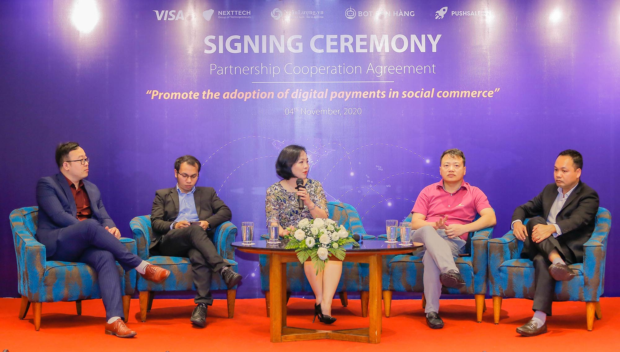 Visa và Tập đoàn NextTech ký kết hợp tác ba năm nhằm thúc đẩy thanh toán số trong kinh doanh trên các nền tảng xã hội