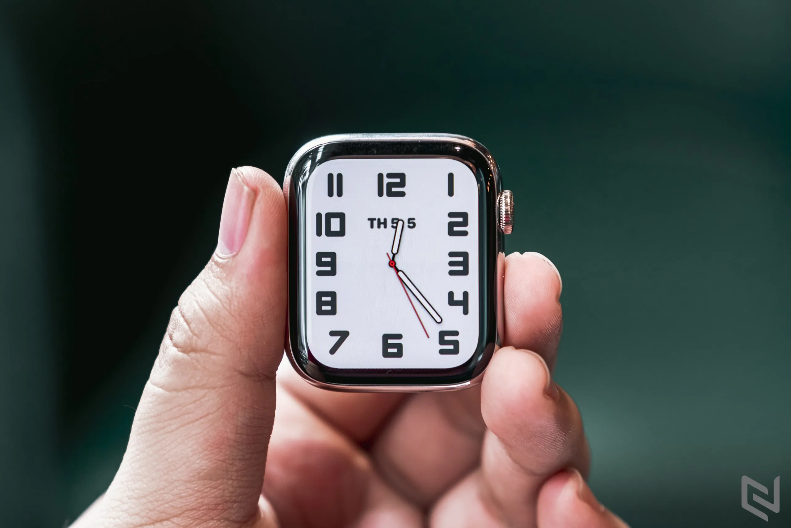 Mở hộp Apple Watch Series 6 GPS + Cellular 44mm viền thép chính hãng