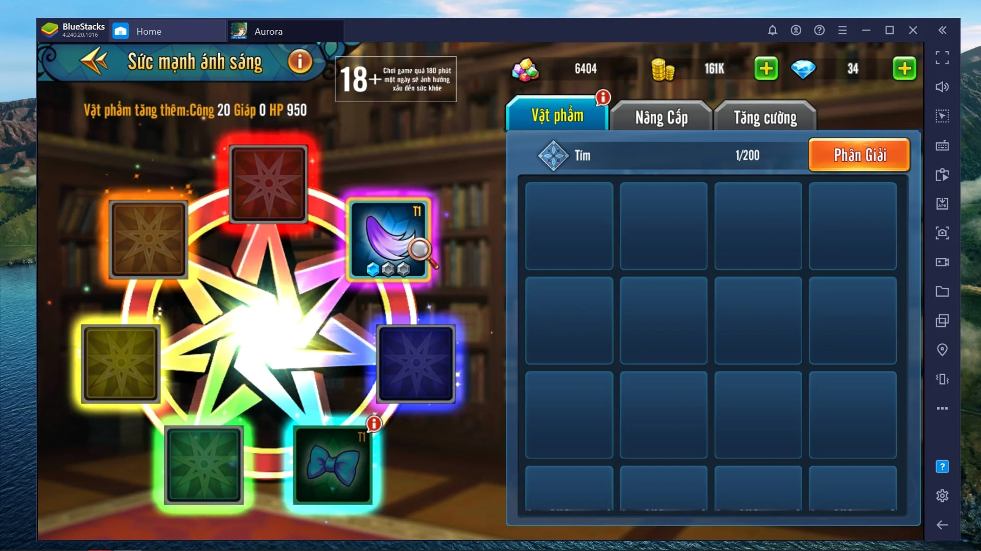 Aurora - Vùng Đất Huyền Thoại trên BlueStacks