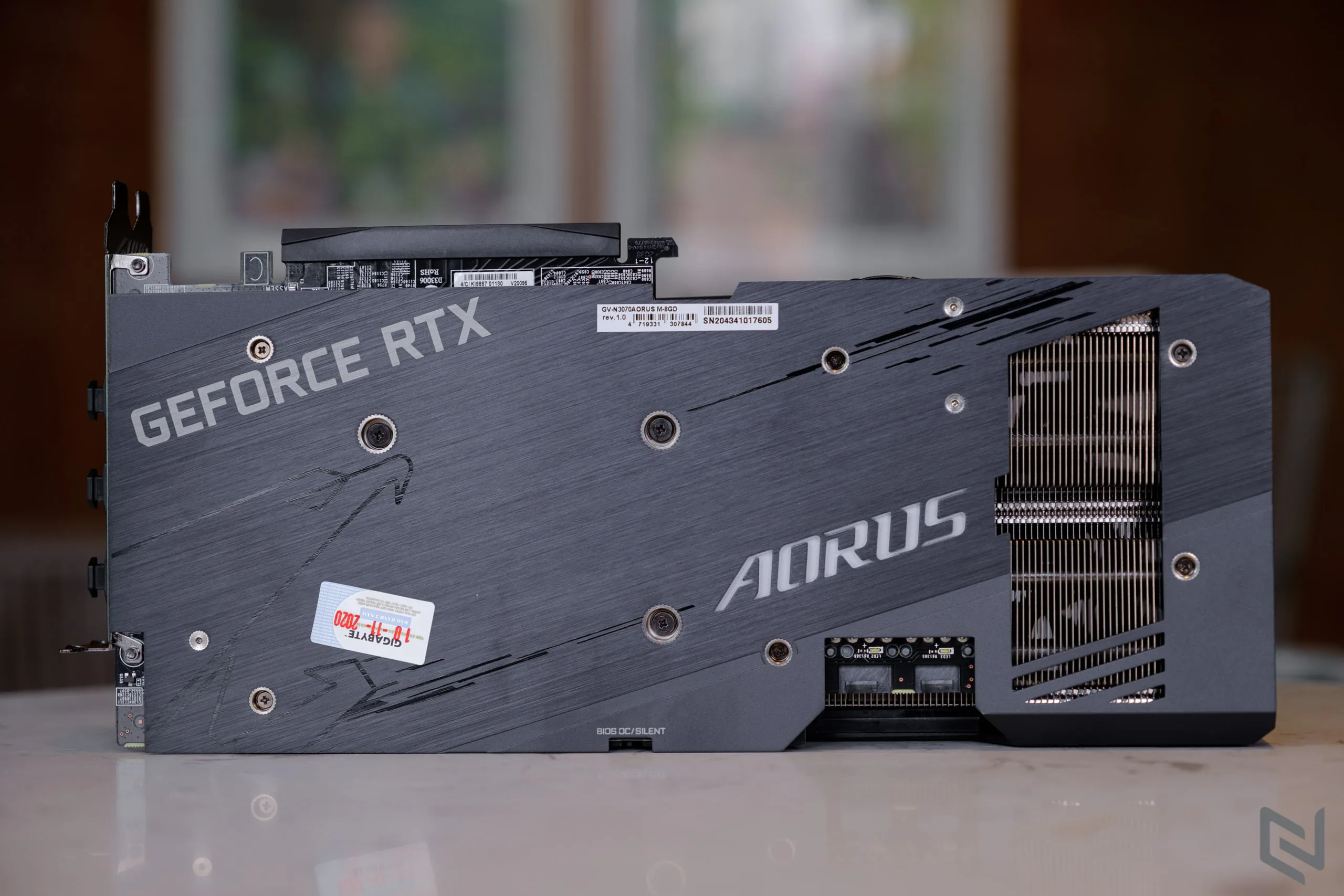 Mở hộp Gigabyte AORUS GeForce RTX 3070 MASTER 8G: Sức mạnh tiềm ẩn bên trong vẻ đẹp khiêm tốn