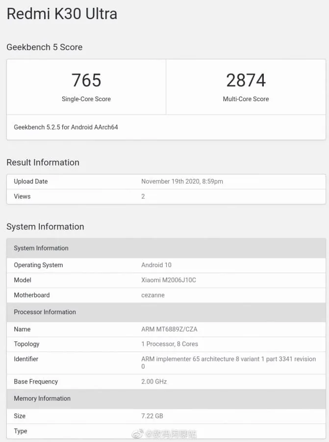 Vi xử lý MT6893 với tiến trình 6nm từ MediaTek có sức mạnh còn hơn cả Snapdragon 865