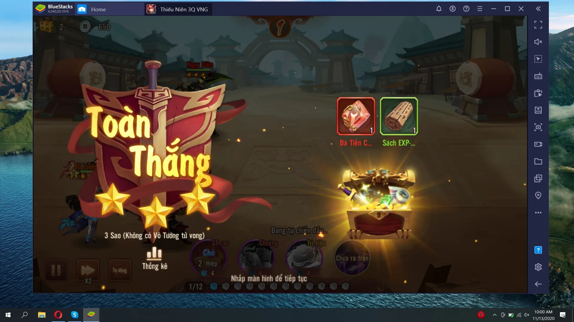 Cách mạnh lên nhanh và vượt ải dễ hơn dành cho người mới chơi game Thiếu Niên 3Q với Bluestacks