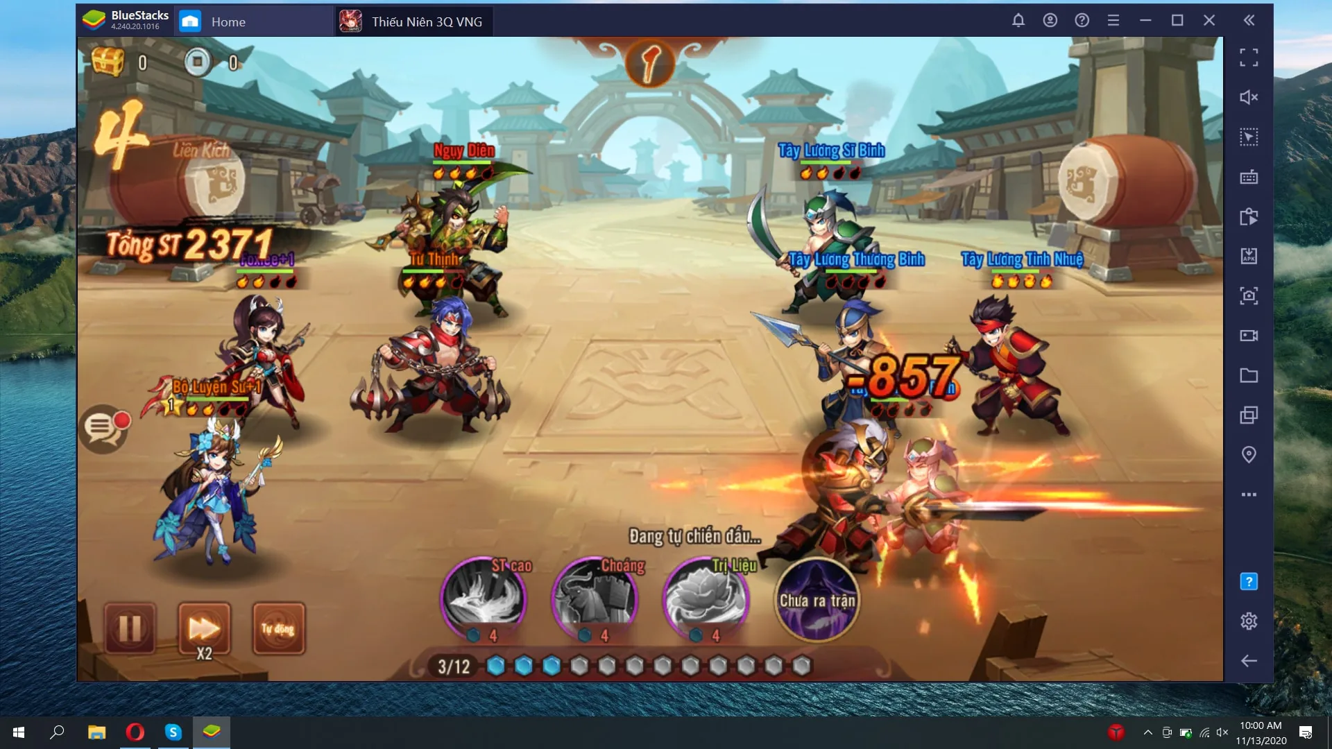 Cách mạnh lên nhanh và vượt ải dễ hơn dành cho người mới chơi game Thiếu Niên 3Q với Bluestacks