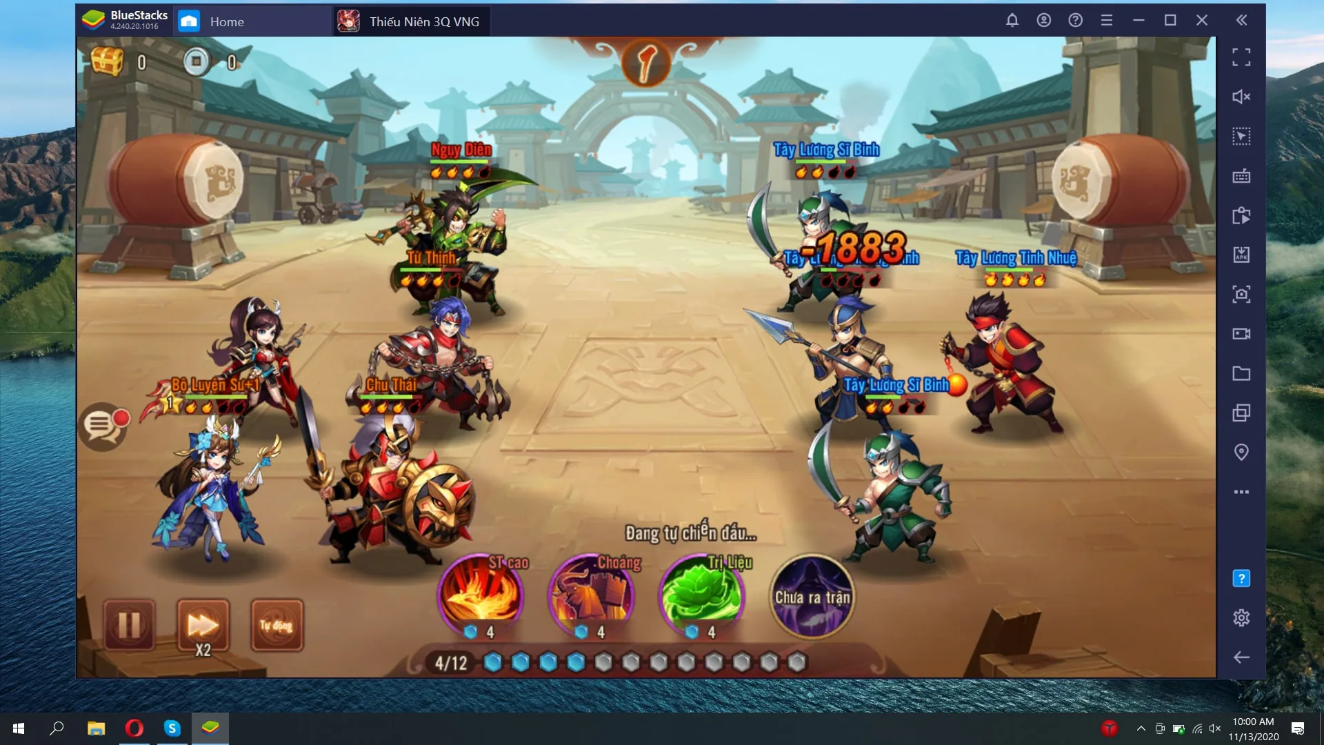 Cách mạnh lên nhanh và vượt ải dễ hơn dành cho người mới chơi game Thiếu Niên 3Q với Bluestacks