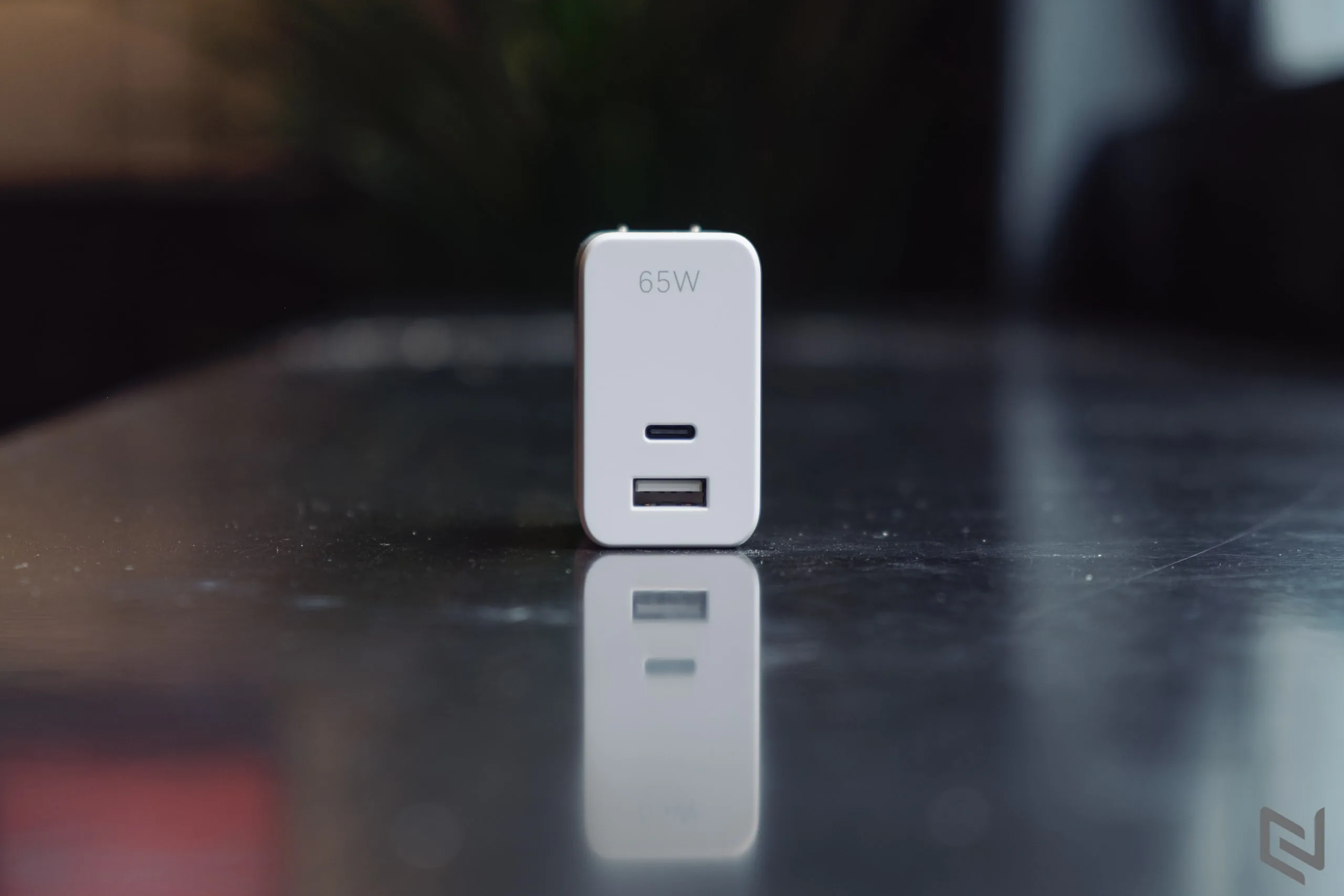 Trên tay Adapter sạc Rapoo PA65: Sạc nhanh PD 65W, công nghệ GaN, hai cổng sạc đa dụng