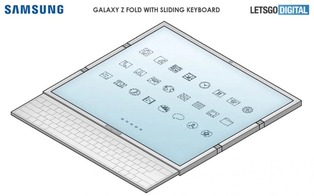Samsung Display hé lộ concept điện thoại màn hình có thể gập làm ba