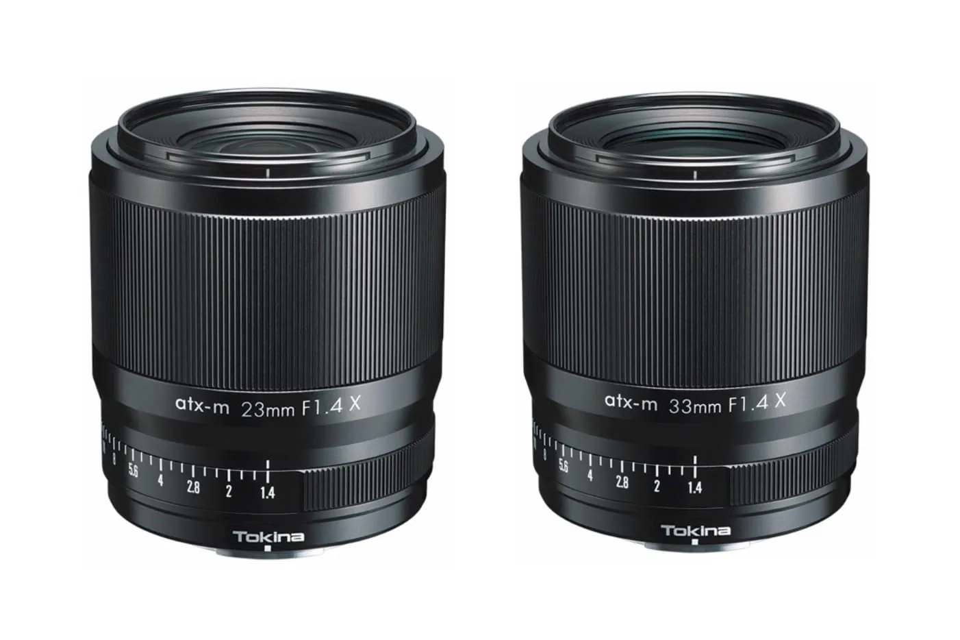 Tokina ra mắt ống kính ATX-M 23mm F1.4 và ATX-M 33mm F1.4 dành cho ngàm X của Fujifilm