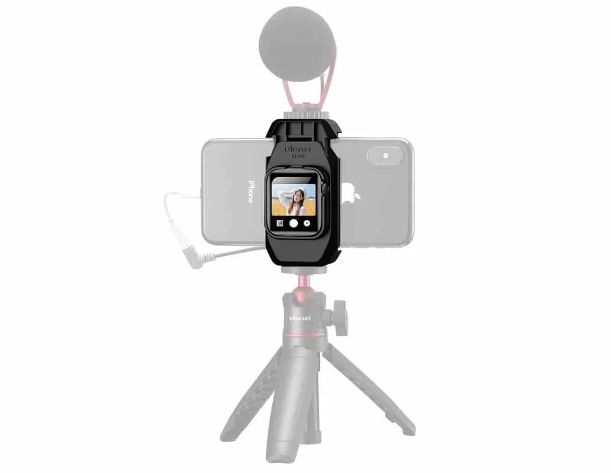 Phụ kiện mới của Ulanzi sẽ biến Apple Watch thành màn hình selfie phụ