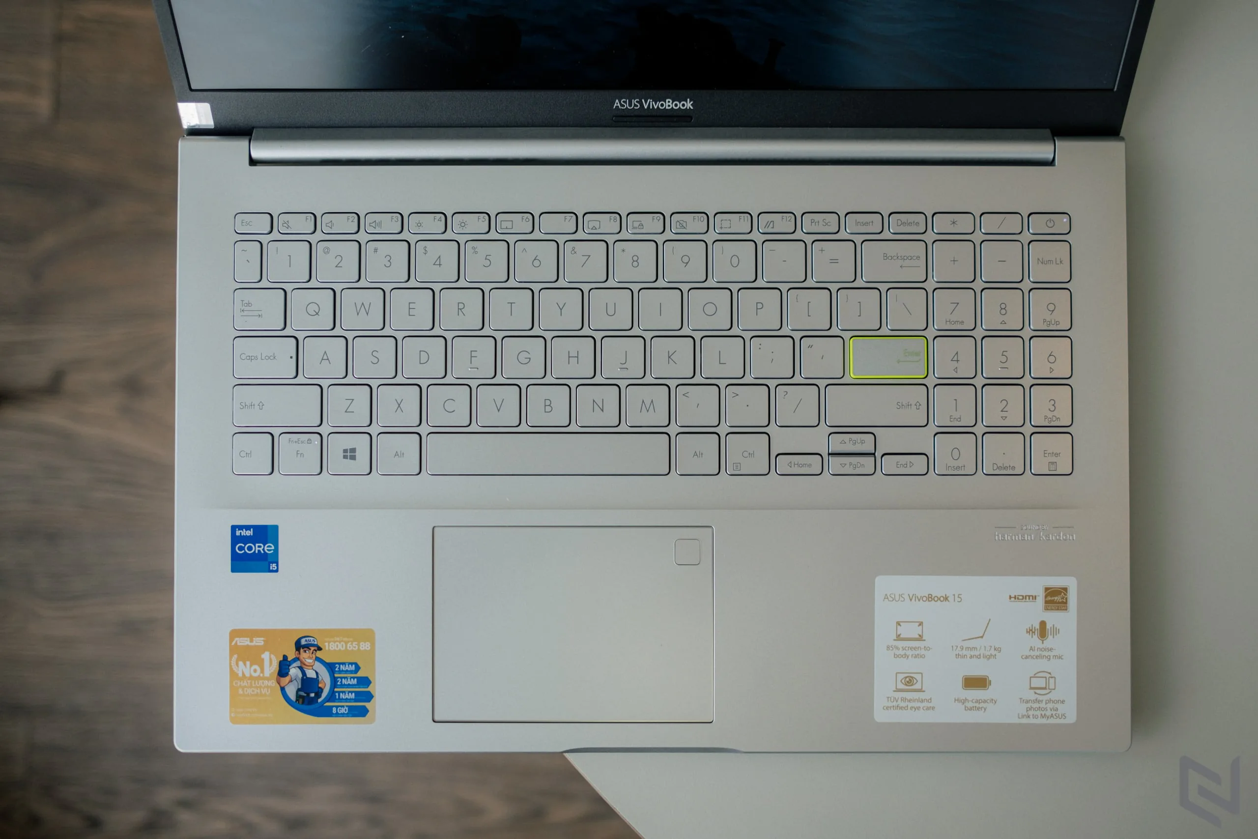 ASUS trình làng bộ đôi VivoBook 14 A415 và VivoBook 15 A515, tích hợp vi xử lý Intel Core thế hệ 11 thiết lập TDP 28W