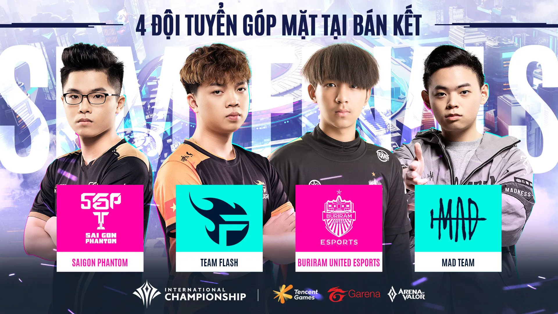 [Liên Quân Mobile] Lịch thi đấu bán kết AIC 2020: Việt Nam chắc chắn có đại diện lọt vào chung kết