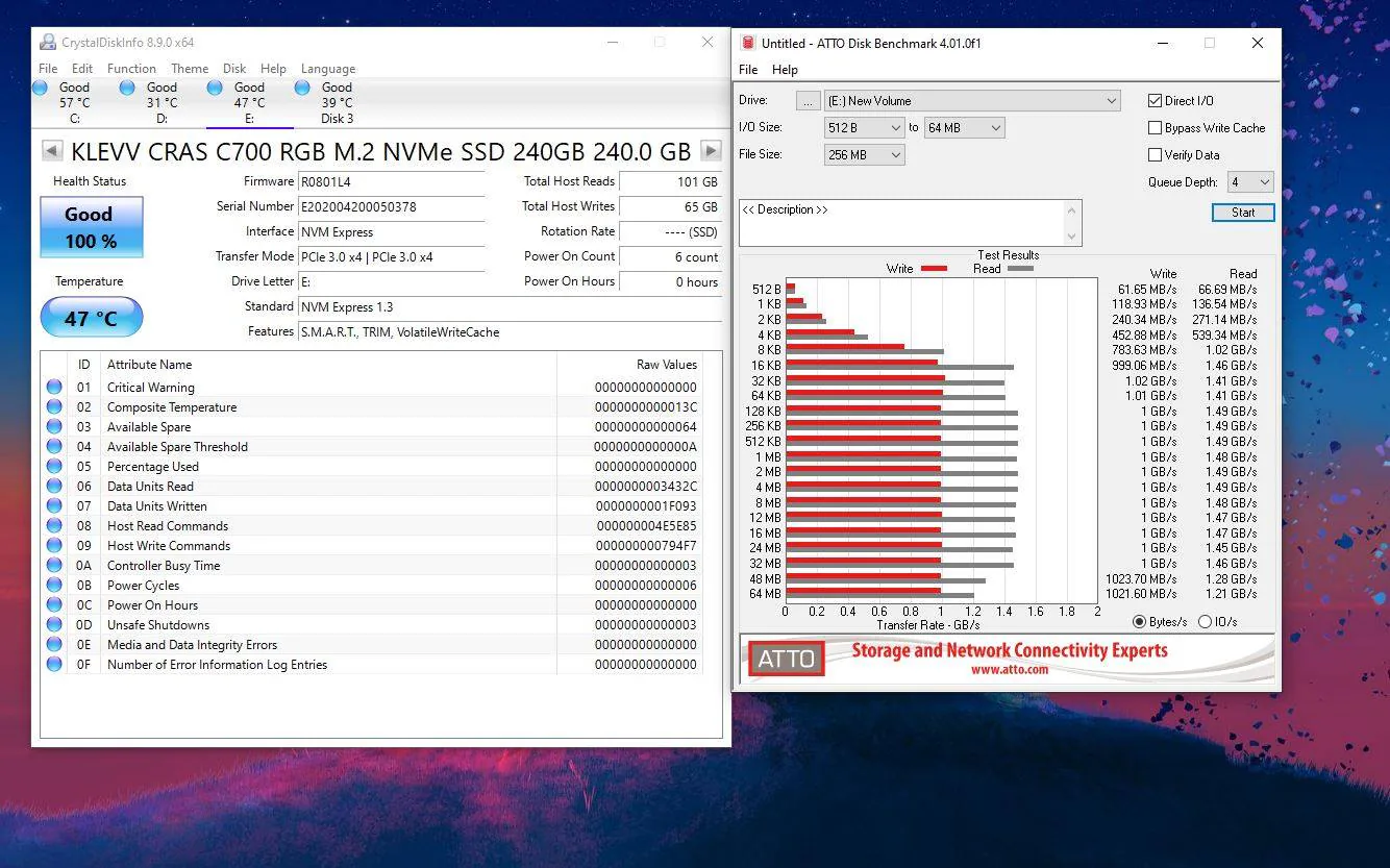 Trên tay 'cây thông noel' cho game thủ: SSD NVMe KLEVV CRAS C700 RGB