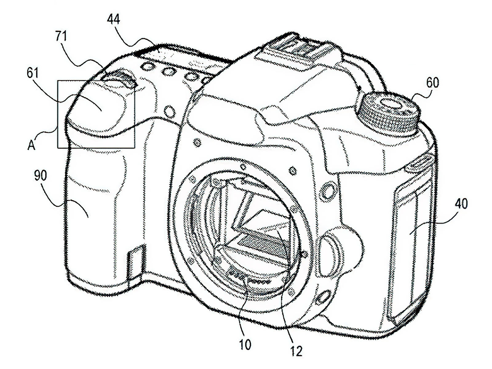 Phát hiện bằng sáng chế của Canon về nút chụp cảm ứng trên máy ảnh