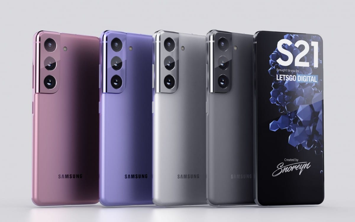 Samsung Galaxy S21 lộ diện trong loạt ảnh render chính thức