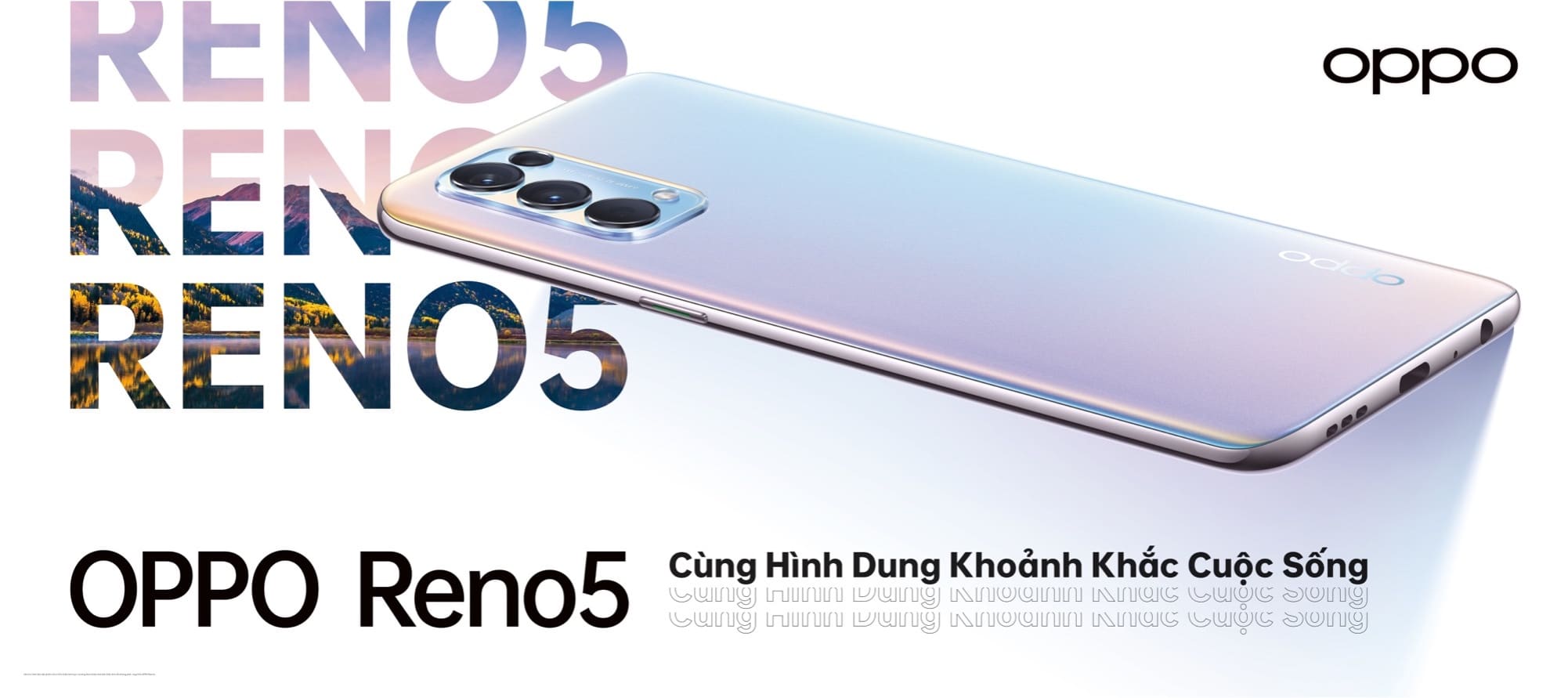 OPPO Reno5 chính thức ra mắt tại Việt Nam, giá 8,690,000 VND