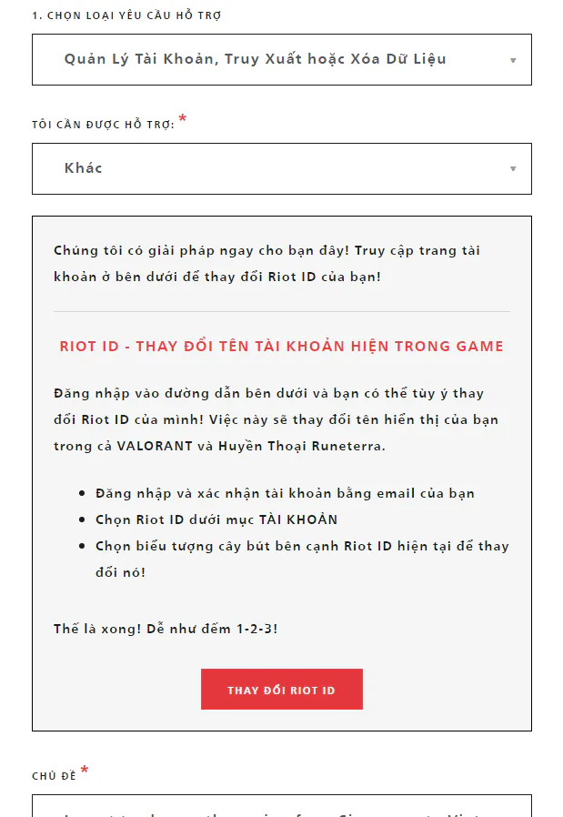 chuyển vùng Tốc Chiến