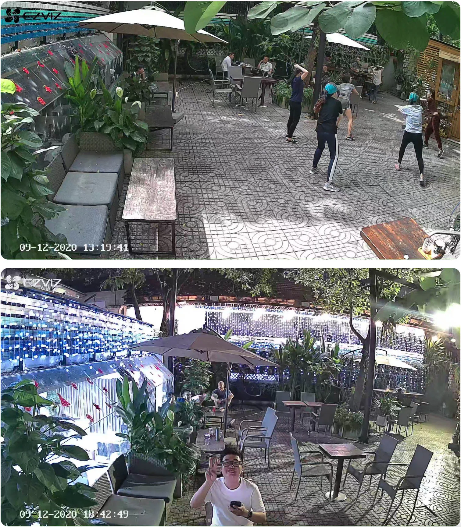 Trải nghiệm camera ngoài trời EZVIZ C8C: Camera 360 độ, khả năng quay đêm tốt