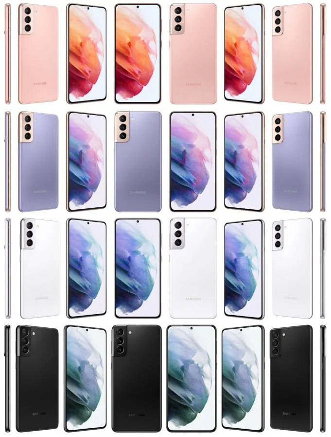 Samsung Galaxy S21 lộ diện trong loạt ảnh render chính thức