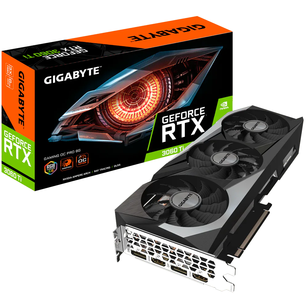 GIGABYTE ra mắt dòng card đồ họa GeForce RTX 3060 Ti