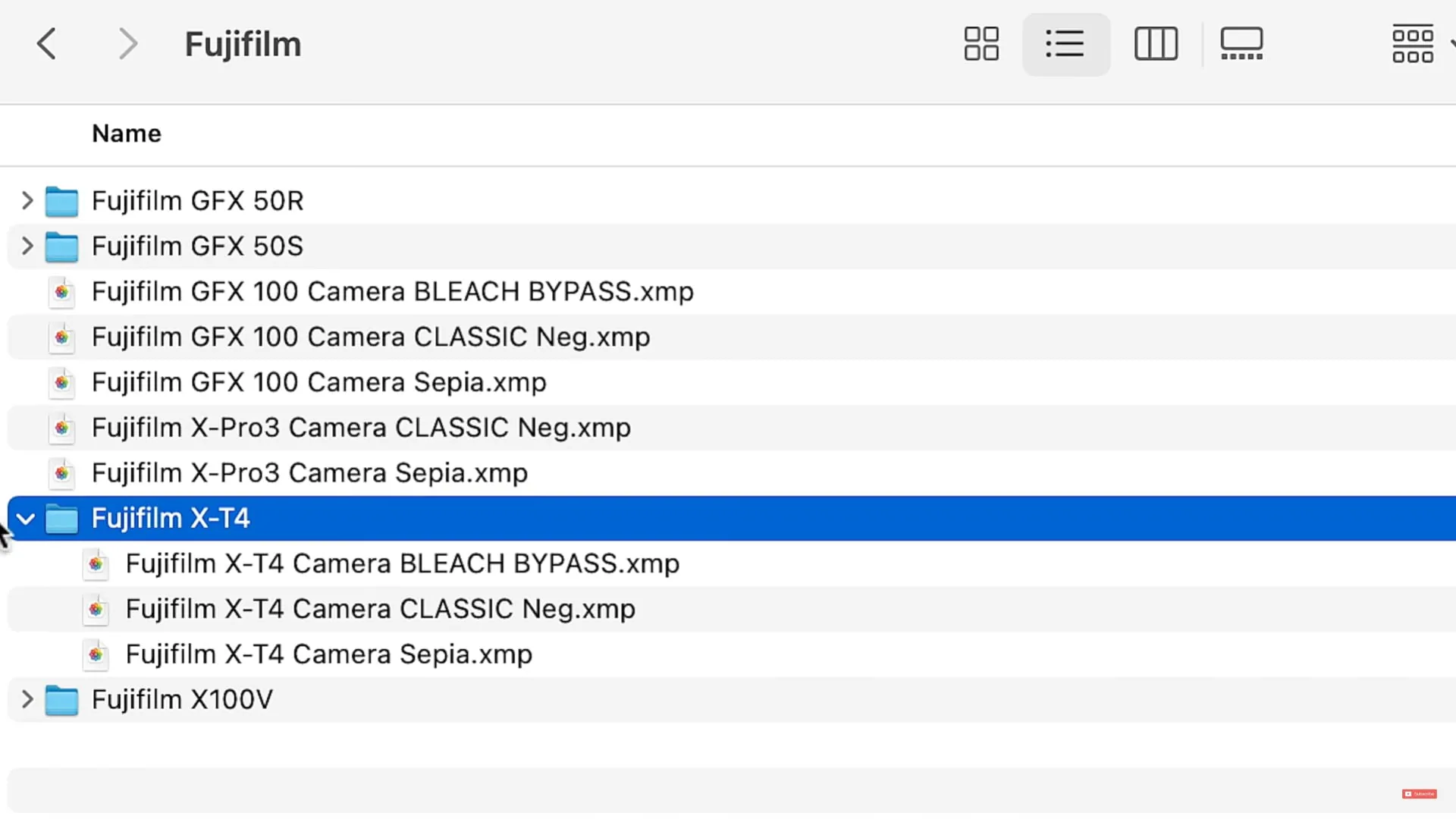 Hack Lightroom cho phép sử dụng tất cả bộ giả lập màu film của Fujifilm bất kể máy ảnh nào