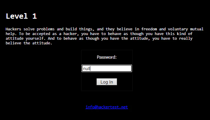 Kiểm tra kỹ năng "làm hacker" đầy thú vị với trang web Hackertest