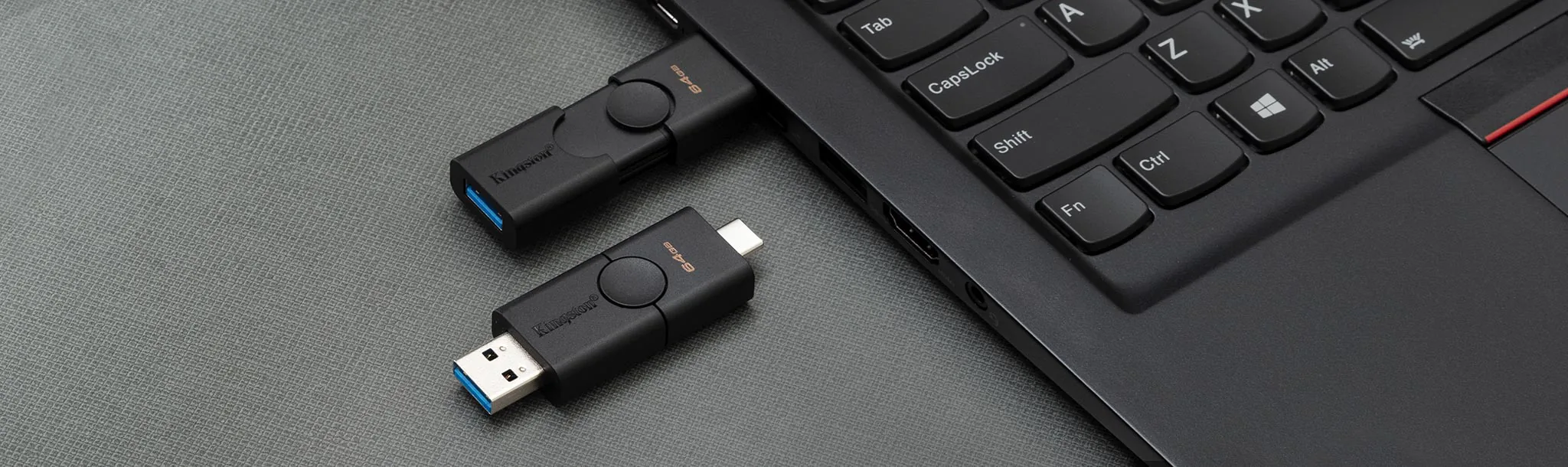 Kingston ra mắt USB Flash DataTraveler Duo đa nhiệm với chuẩn giao tiếp kép