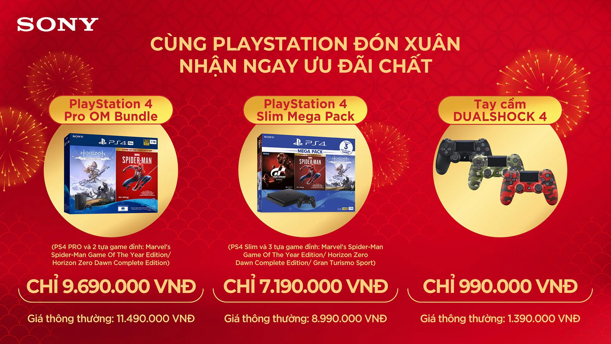 Chương trình Khuyến mãi đặc biệt mùa Tết “Cùng Sony đón Xuân – Hân hoan khởi đầu mới”