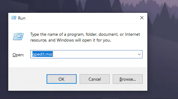 tắt thông báo khởi động lại Windows 10