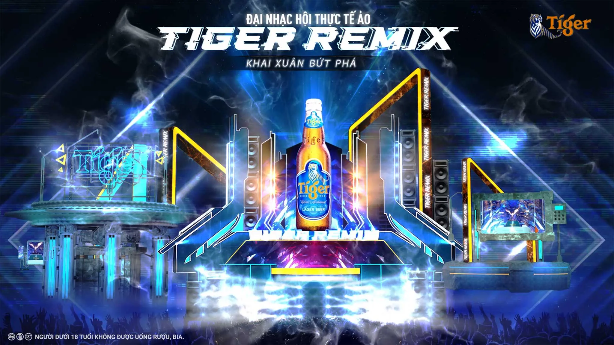 Khai xuân bứt phá cùng TIGER REMIX 2021 - Đại nhạc hội thực tế ảo đẳng cấp thế giới