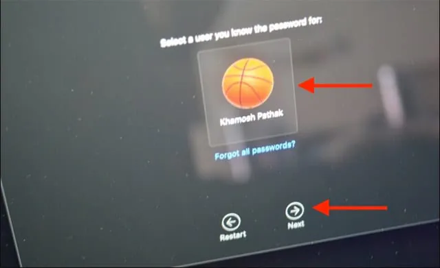 vào Recovery Mode trên Mac chạy M1