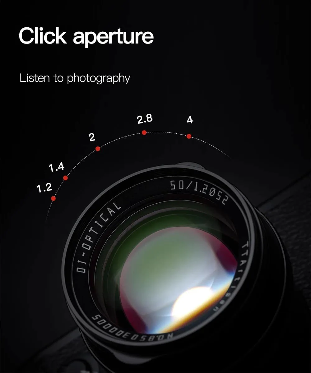 TTArtisan 50mm F1.2 APS-C
