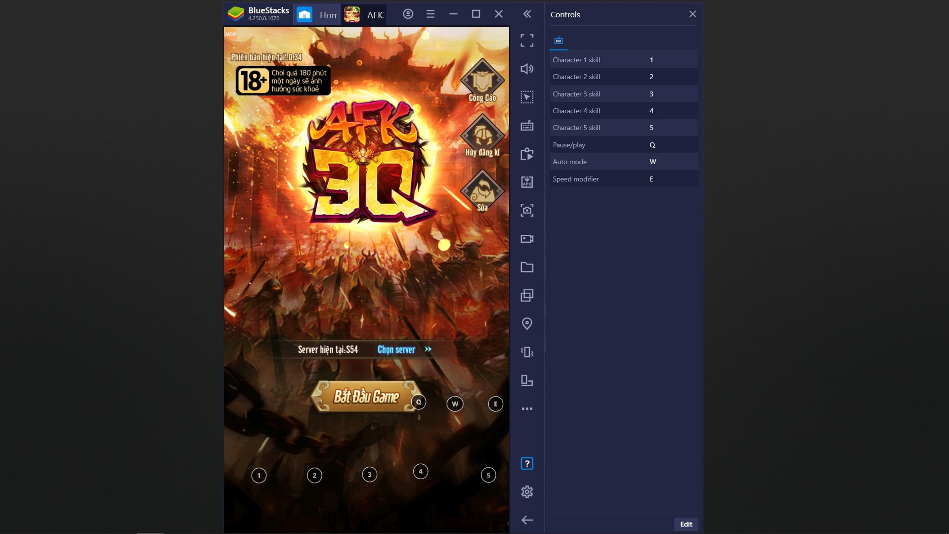 Trải nghiệm game mobile AFK 3Q - Đế Vương Thiên Hạ và những lợi thế khi chơi trên PC với BlueStacks