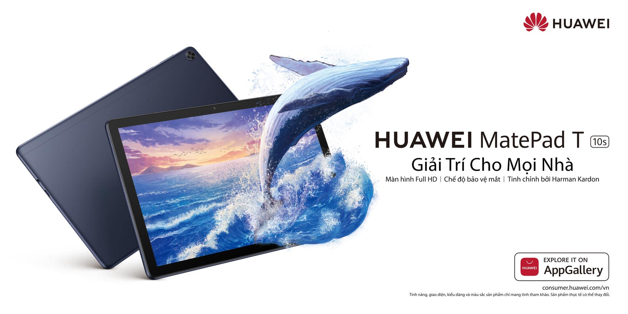 Huawei giới thiệu bộ đôi máy tính bảng MatePad và MatePad T10s tại Việt Nam, bán độc quyền tại Thế Giới Di Động