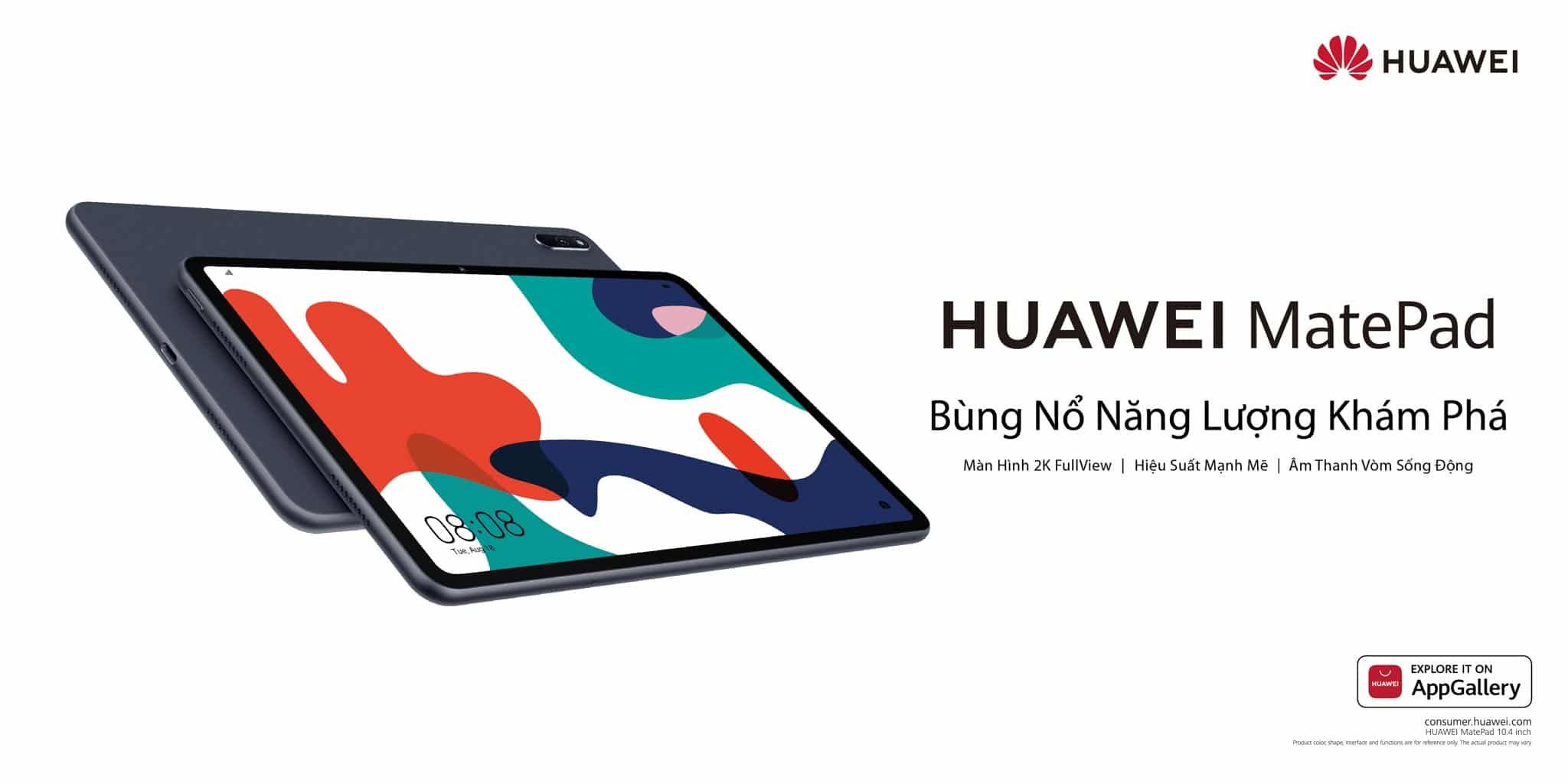 Huawei giới thiệu bộ đôi máy tính bảng MatePad và MatePad T10s tại Việt Nam, bán độc quyền tại Thế Giới Di Động
