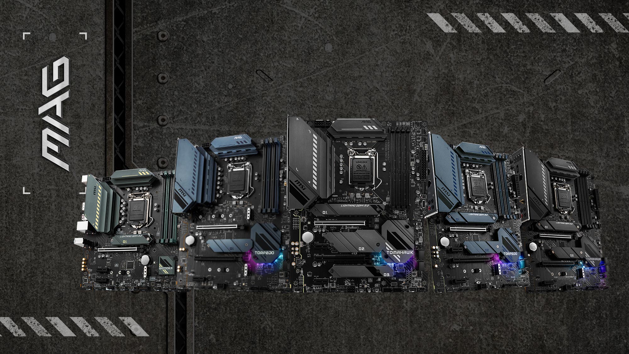 Các dòng bo mạch chủ Intel 500 Series của MSI chính thức ra mắt