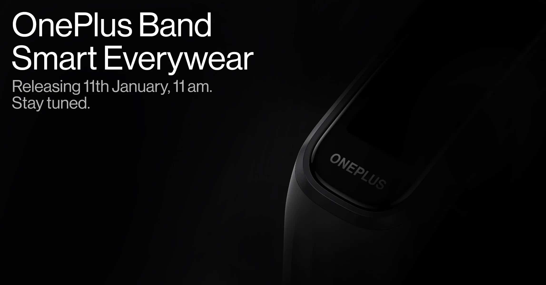 OnePlus Band sẽ ra mắt vào hôm nay 11/1, pin lên đến 14 ngày và có cảm biến SpO2
