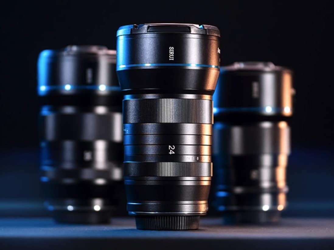 Sirui gây quỹ cho ống kính anamorphic 24mm F2.8 1.33x với giá 749 USD